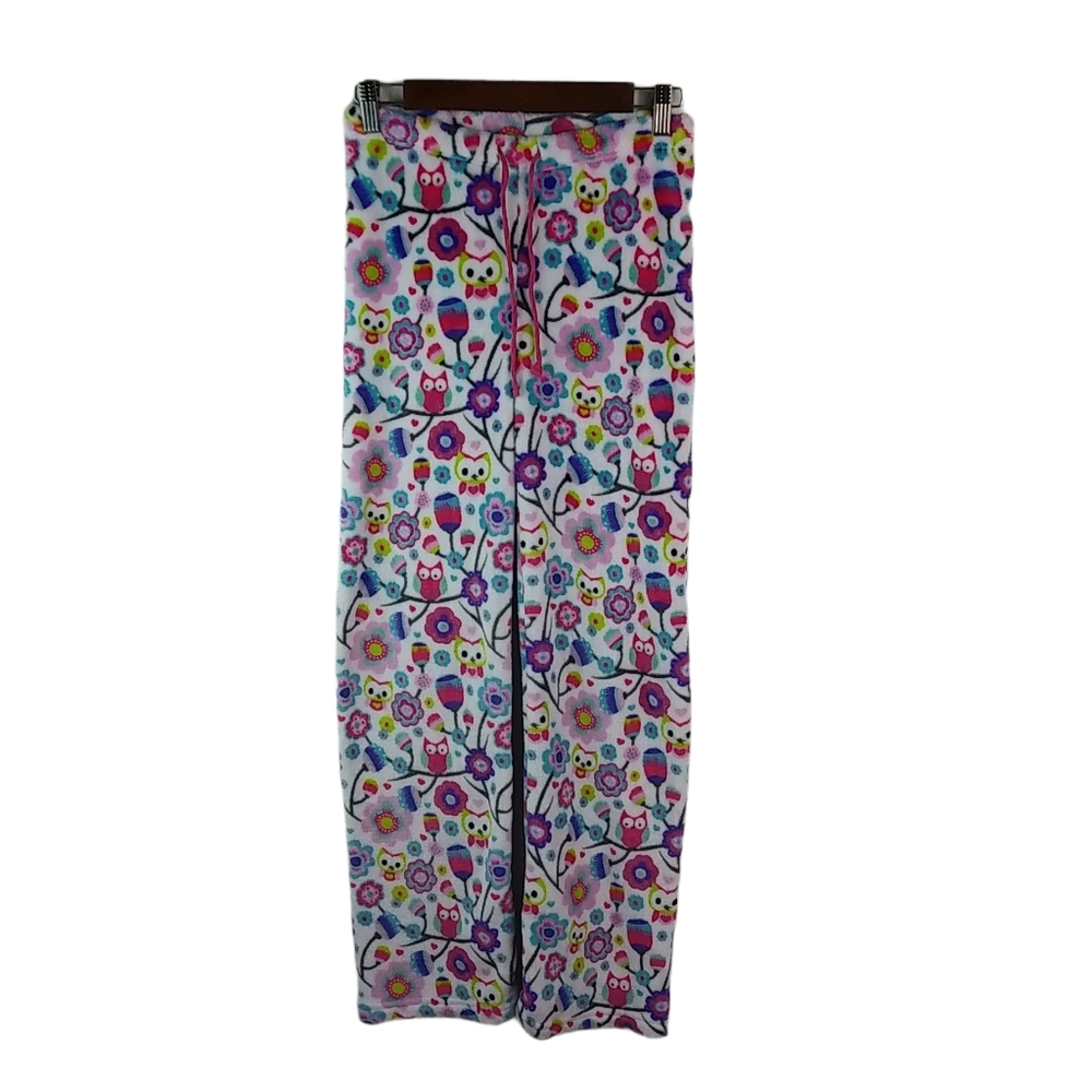 Pajama Drama M Owl Rainbow PJ Pants